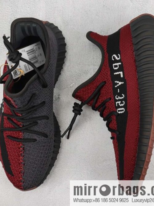 Adi, Coconut 350 V2 Item Number: RH7337 Black Burgundy sneakers Adidas Yeezy Boost 350 V2