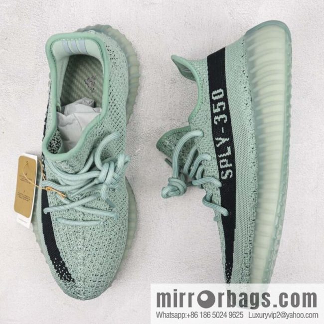 Coconut 350 V2 Emerald Green Sneakers Part Number: HQ2060 AD Yeezy Boost 350 V2