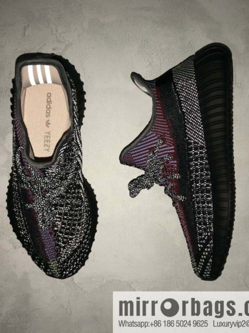 Coconut 350 V2 A version, black and red gypsy sneakers