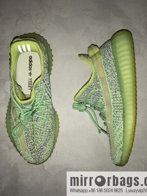 Coconut 350 V2 A version, black and green gypsy sneakers