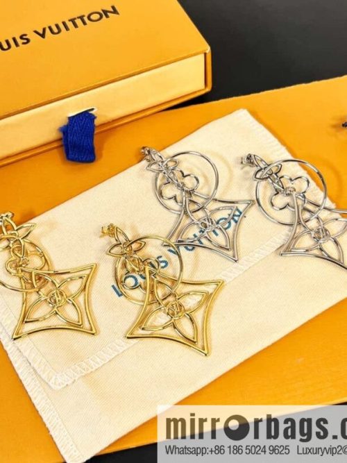 Louis Vuitton Louis Vuitton LV TWIGGY Floral Earrings
