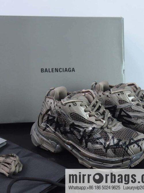BALENCIAGA Runner Sneaker Balenciaga 7th generation jogging series low-top Vintage field running trend sneakers dad shoes