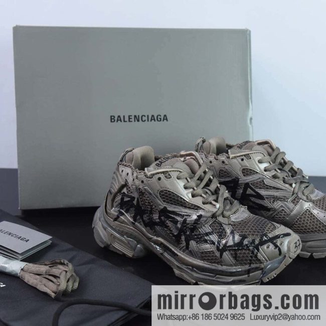 BALENCIAGA Runner Sneaker Balenciaga 7th generation jogging series low-top Vintage field running trend sneakers dad shoes