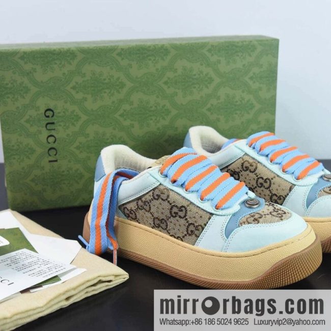 Gucci/Gucci chubby small dirty shoes series board shoes/platform models