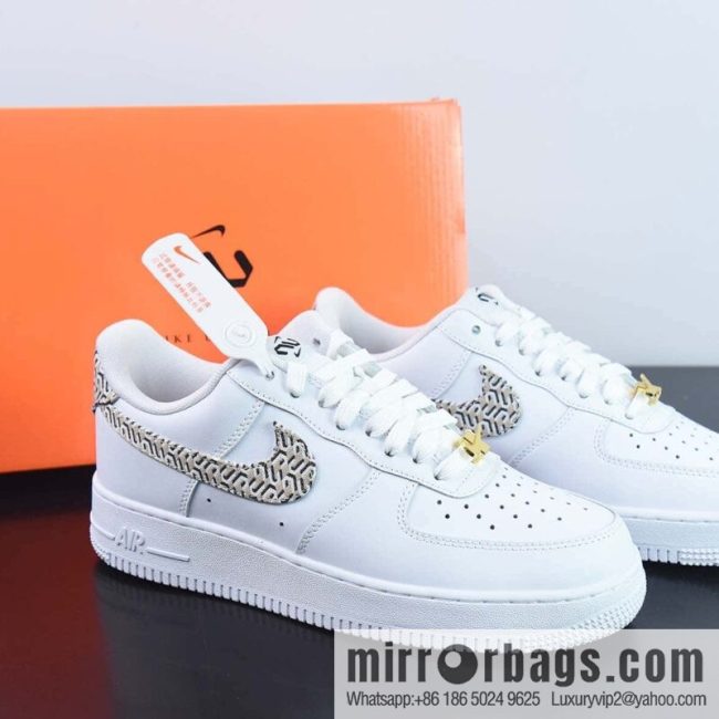 Nk Air Force 1 \'07 Low printed hook, Air Force One low-top casual sneakers, item number: DZ2709-100