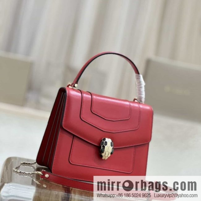 [Bvlgari] Bulgari counter hot-selling Serpenti Forever wrist organ bag model number: 38329