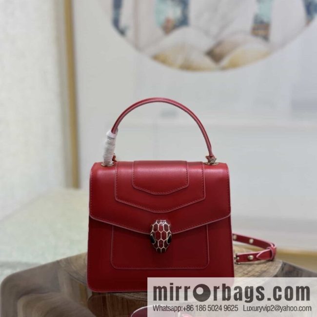 [Bvlgari] Bulgari counter hot-selling Serpenti Forever wrist organ bag model number: 38329