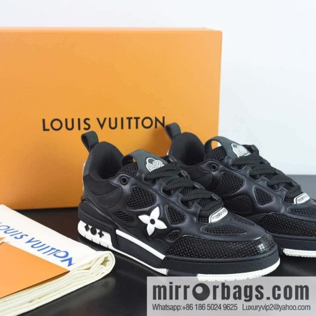 LV/Louis Vuitton 2023 Donkey\'s latest LV \"bread shoes Sk8\"
