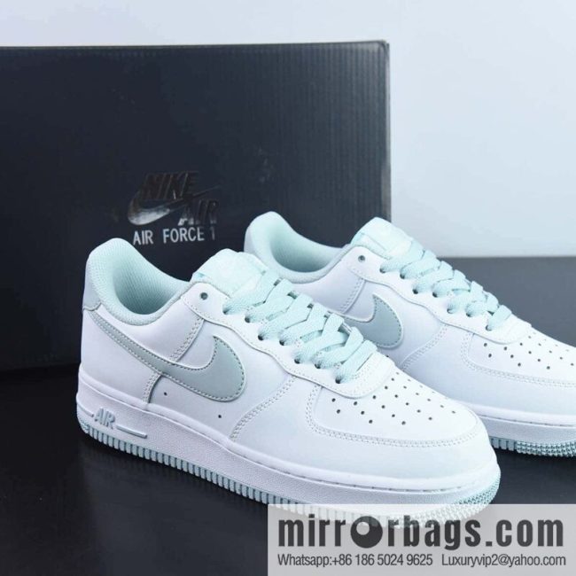 Nike Air Force 1 Low \'07 \"ice blue\" low-top Air Force One casual board shoes, item number: JX2696-853