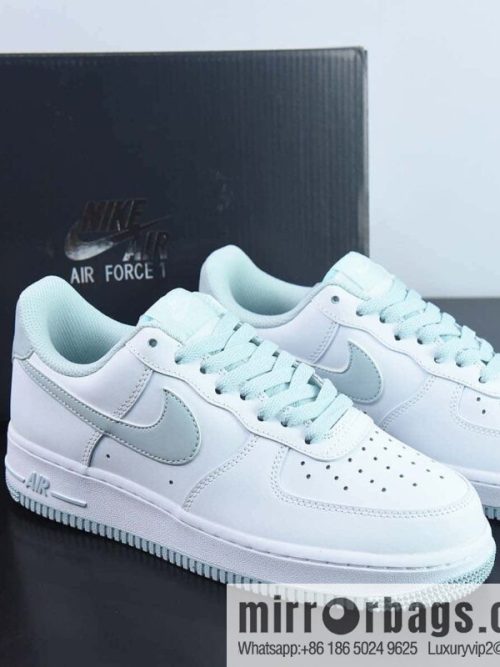 Nike Air Force 1 Low \'07 \"ice blue\" low-top Air Force One casual board shoes, item number: JX2696-853