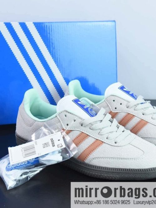 Adidas Originals Samba Suede, Adidas, Clover, Samba Series Versatile Vintage Low Top Board Shoes, Item Number: ID2047