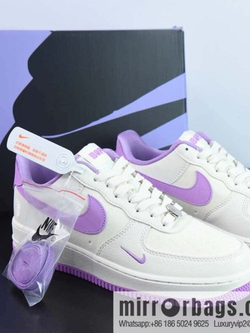 NIke Air Force 1 \'07 Low \"BAPE Joint - Lilac Canvas\" Air Force One, low-top sneakers