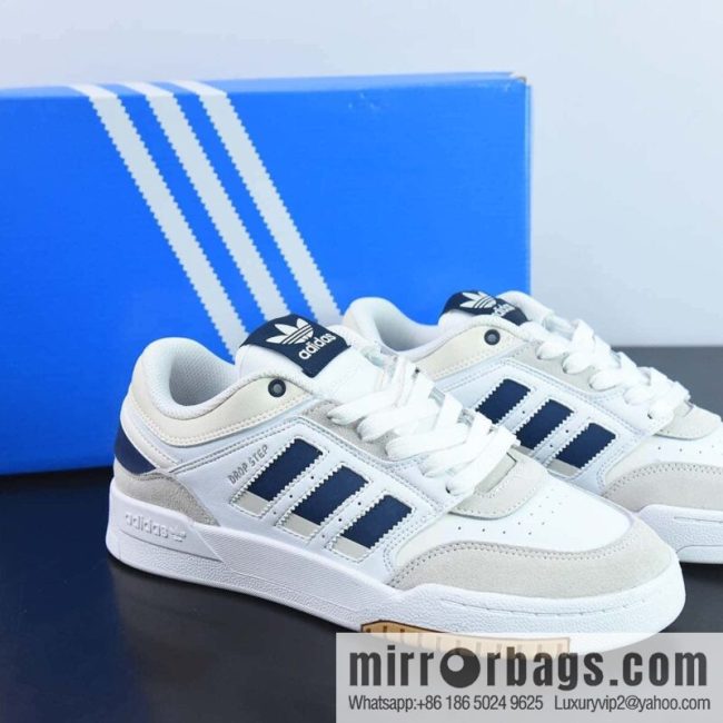AD Originals Drop Step XL Low Adidas, Clover, Classic Vintage Low Top Basketball Style Campus Casual Versatile Sports Board Shoes, Item Number: HQ7133