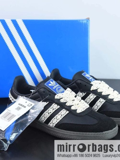 Adidas Originals Samba Adidas, Samba Series Virtue Versatile Vintage low-top board shoes lace hand-woven three bars Item number: B75807