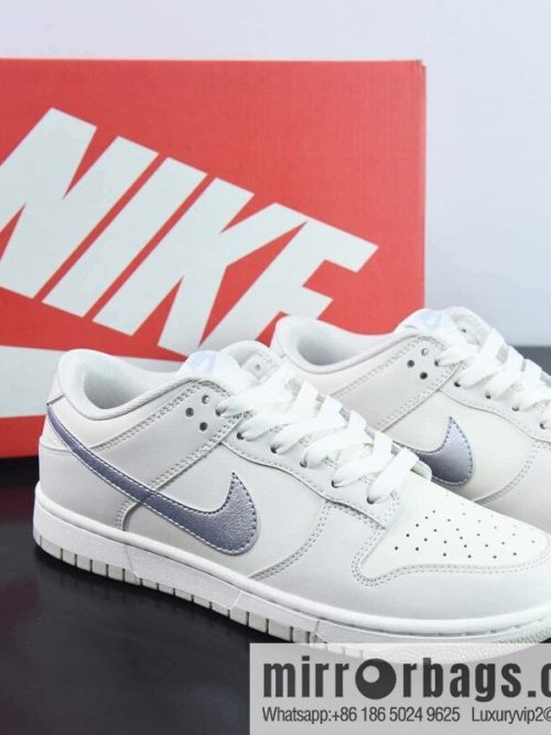 NK Dunk Low Retro PRM low-top casual sports shoes white purple, item number DX5930-100