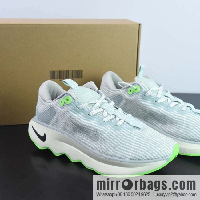 Nike Motiva Nike cushioning non-slip durable breathable sneakers gray green, item number: DV1238-002