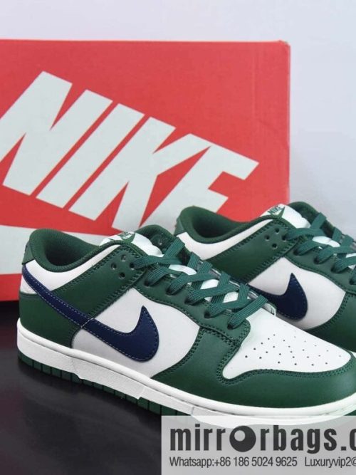 NK Dunk Low SP white, green and blue, low-top casual sports shoes, item number: DD1503-300