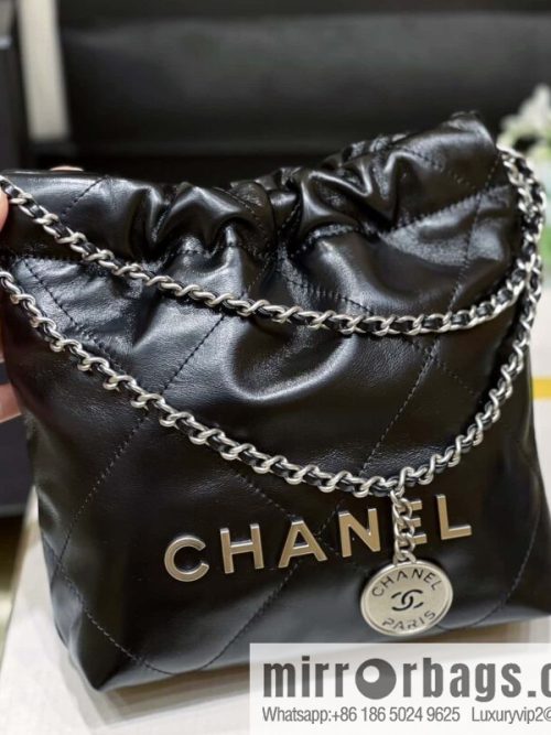 CHANEL 23S spring and summer series mini 22 bags AS3980 black