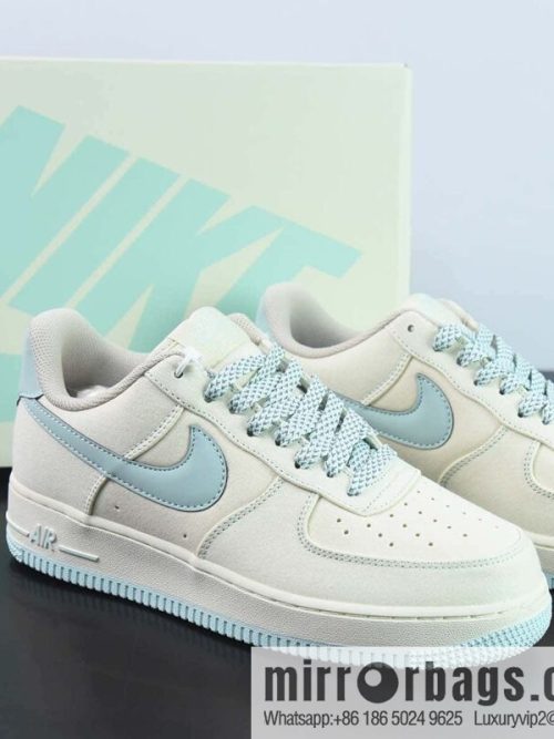 Nike Air Force 1 Low Air Force One low-top sports and leisure shoes beige blue, gypsy, item number: TQ1456 277