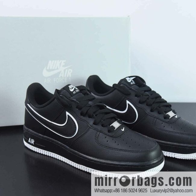 Nike Air Force 1 AF1 Air Force One/low-top, black and white, item number: DV0788-002