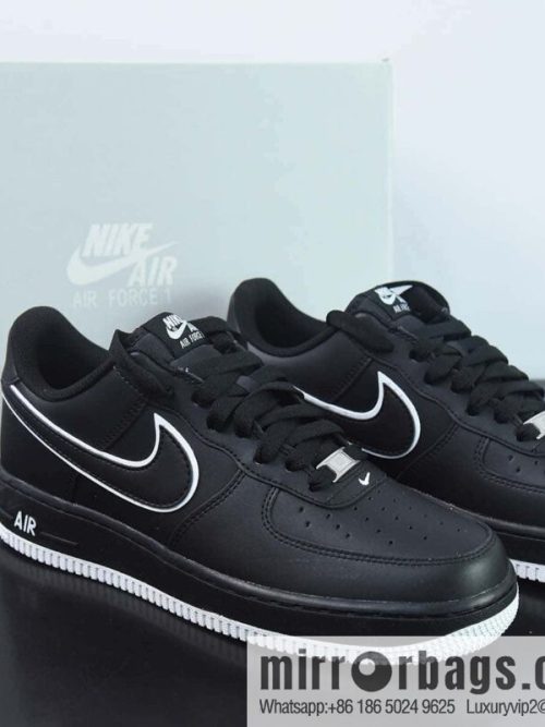 Nike Air Force 1 AF1 Air Force One/low-top, black and white, item number: DV0788-002