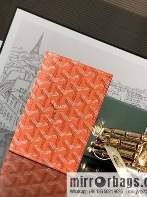 Goyard Grenelle passport holder 7706
