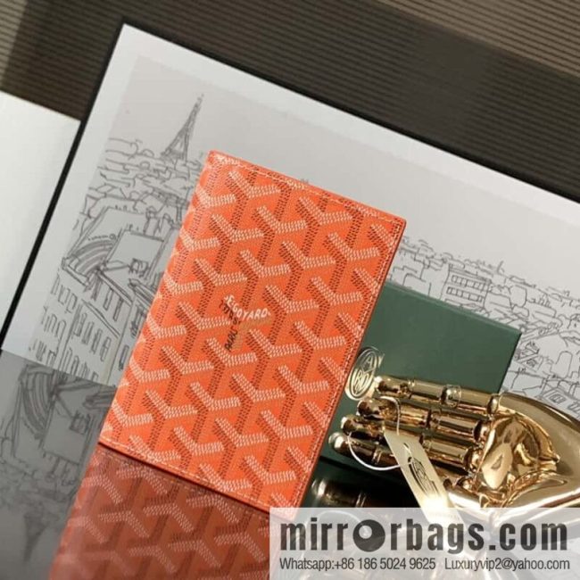 Goyard Grenelle passport holder 7706