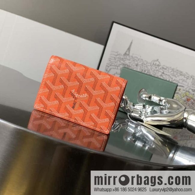 Goyard Malhesherbes card clip 7707