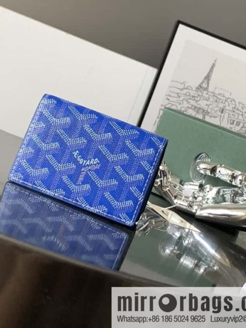 Goyard Malhesherbes card clip 7707