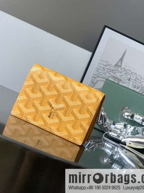 Goyard Malhesherbes card clip 7707