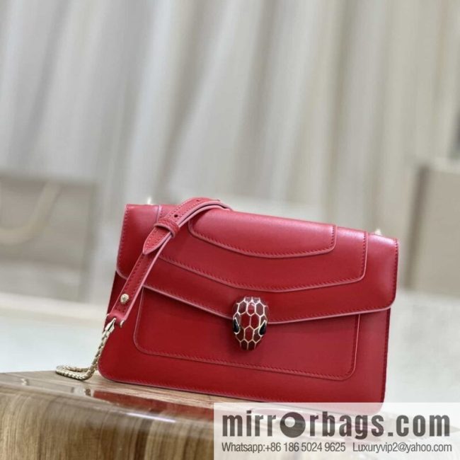 𝘽𝙑𝙇𝙂𝘼𝙍𝙄𝙎𝙀𝙍𝙋𝙀𝙉𝙏𝙄𝙁𝙊𝙍𝙀𝙑𝙀𝙍 counter hot-selling series Serpenti Forever exquisite crossbody bag Model: 38102