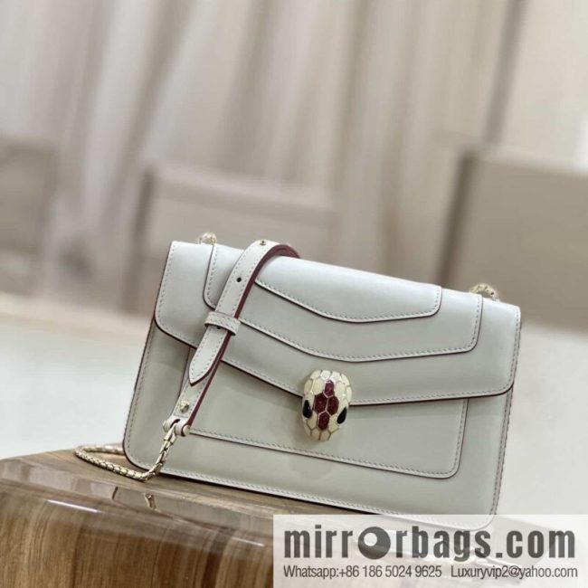 𝘽𝙑𝙇𝙂𝘼𝙍𝙄𝙎𝙀𝙍𝙋𝙀𝙉𝙏𝙄𝙁𝙊𝙍𝙀𝙑𝙀𝙍 counter hot-selling series Serpenti Forever exquisite crossbody bag Model: 38102