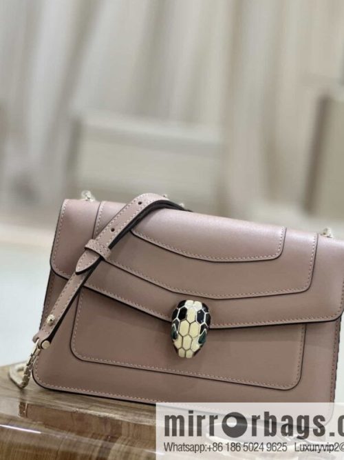 𝘽𝙑𝙇𝙂𝘼𝙍𝙄𝙎𝙀𝙍𝙋𝙀𝙉𝙏𝙄𝙁𝙊𝙍𝙀𝙑𝙀𝙍 counter hot-selling series Serpenti Forever exquisite crossbody bag Model: 38102
