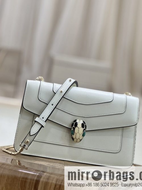 𝘽𝙑𝙇𝙂𝘼𝙍𝙄𝙎𝙀𝙍𝙋𝙀𝙉𝙏𝙄𝙁𝙊𝙍𝙀𝙑𝙀𝙍 counter hot-selling series Serpenti Forever exquisite crossbody bag Model: 38102
