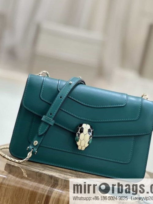 𝘽𝙑𝙇𝙂𝘼𝙍𝙄𝙎𝙀𝙍𝙋𝙀𝙉𝙏𝙄𝙁𝙊𝙍𝙀𝙑𝙀𝙍 counter hot-selling series Serpenti Forever exquisite crossbody bag Model: 38102