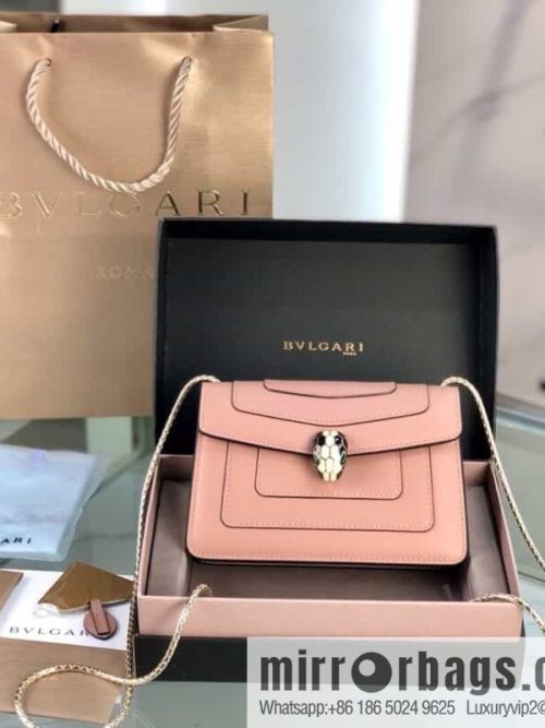 [Bvlgari] Bulgari counter new iconic Serpenti Forever mini double-layer snakehead bag Model: 288113