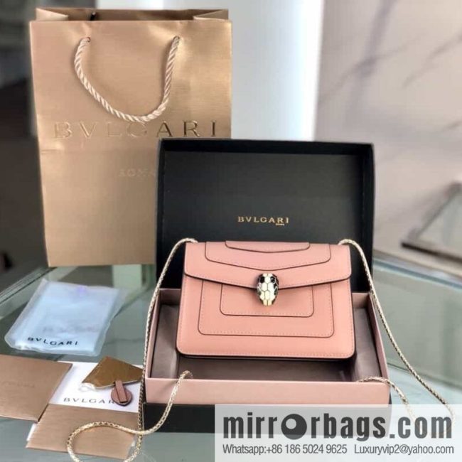 [Bvlgari] Bulgari counter new iconic Serpenti Forever mini double-layer snakehead bag Model: 288113