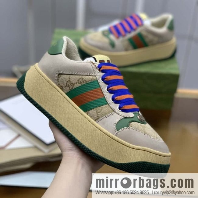 Gucci Gucci G Home Unisex Platform Sole Small Dirty Shoes