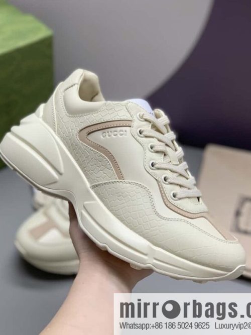 Gucci Gucci [New G Home High Version] Unisex Vintage sneakers