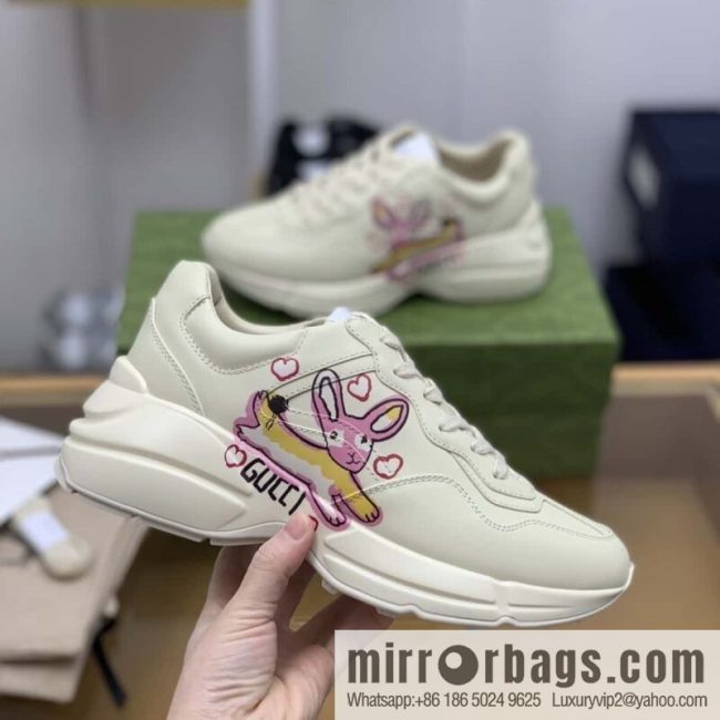 Gucci Gucci [New G Home High Version] Unisex Vintage sneakers