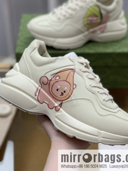 Gucci Gucci [New G Home High Version] Unisex Vintage sneakers