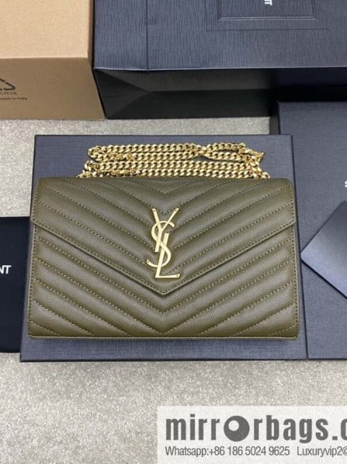 MONOGRAM caviar texture original leather version envelope bag model: 360452