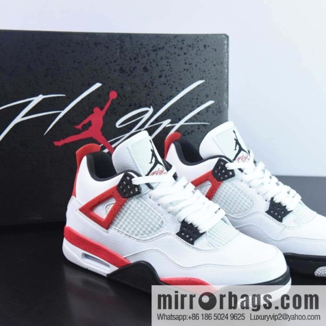 Air Jordan 4 Red \"Cement\" AJ4 Joe 4 red cement, reverse flame red, item number: DH6927-161