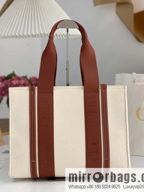 Chloe new felt woody 🐑 with leather, medium 37CM