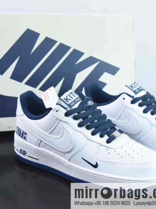 Nike Air Force 1 Low Kith joint name, Air Force One low-top sports and leisure shoes, item number: KT1659-007