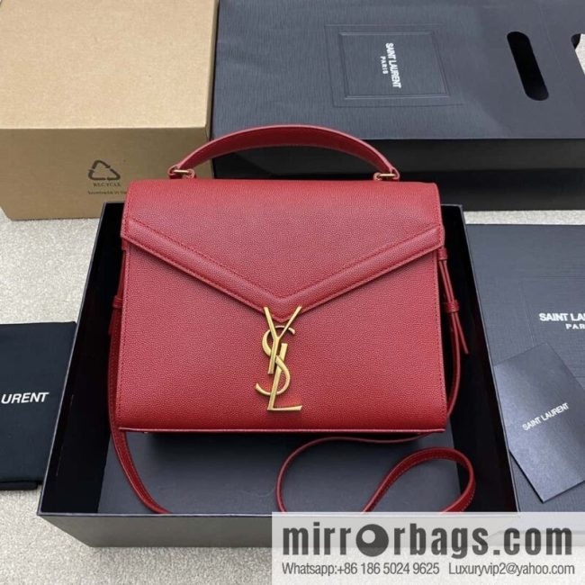 CASSANDRA series new product original caviar leather embossing big red ball pattern/gold buckle Model: 578000