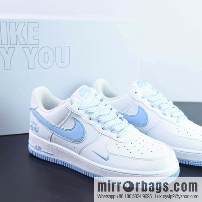 NK Air Force 1 Low Air Force One Low Top Versatile Leisure Sports Board Shoes, Stuart Joint Blue, Item Number: Official Item Number: CW2288 111