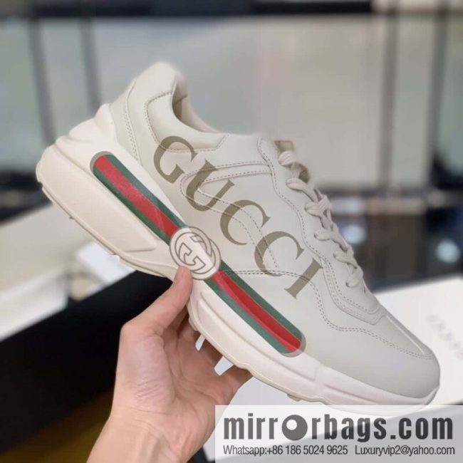 GUCCI Logo printed Vintage Unisex Vintage sneakers