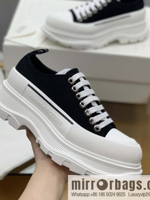 Alexander McQueen Early Spring His & Hers platform muffin shoes