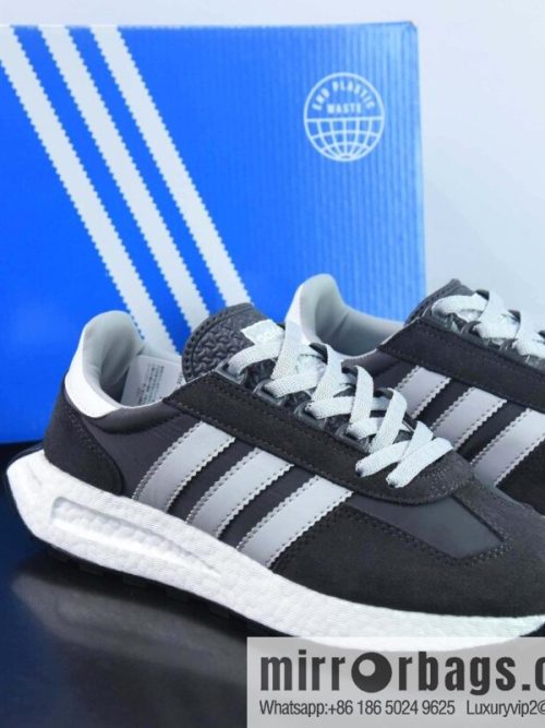 Adi AD Originals Retropy Boost E5 series Vintage racing prototype generation series popcorn cushioning casual sports jogging shoes, item number: IE7064